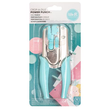 Crop-A-Dile Power Punch Disc, Perforadora de Discos