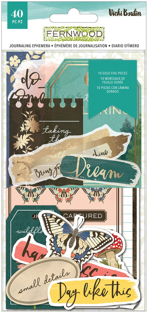 Die-Cuts-Journaling Fernwood, Vicky Boutin
