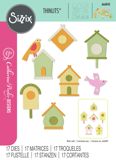 Juego de troqueles Sizzix Thinlits de Catherine Pooler, 17 Troqueles, Casitas de Pajaritos
