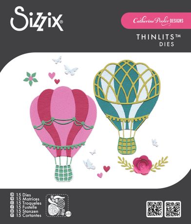 Juego de troqueles Sizzix Thinlits (paquete de 15) de Catherine Pooler