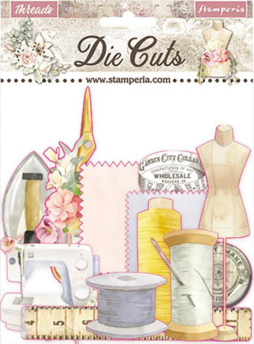 Die Cuts Costura, Threads, Stampería