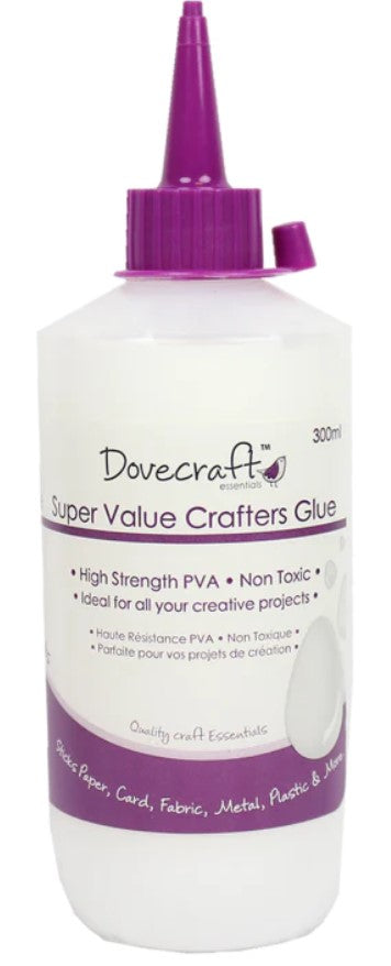 Pegamento adhesivo Dovecraft Super Value Crafters Glue cola tipo Tacky 300 ml