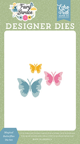 Juego de troqueles mariposas mágicas, Echo Park