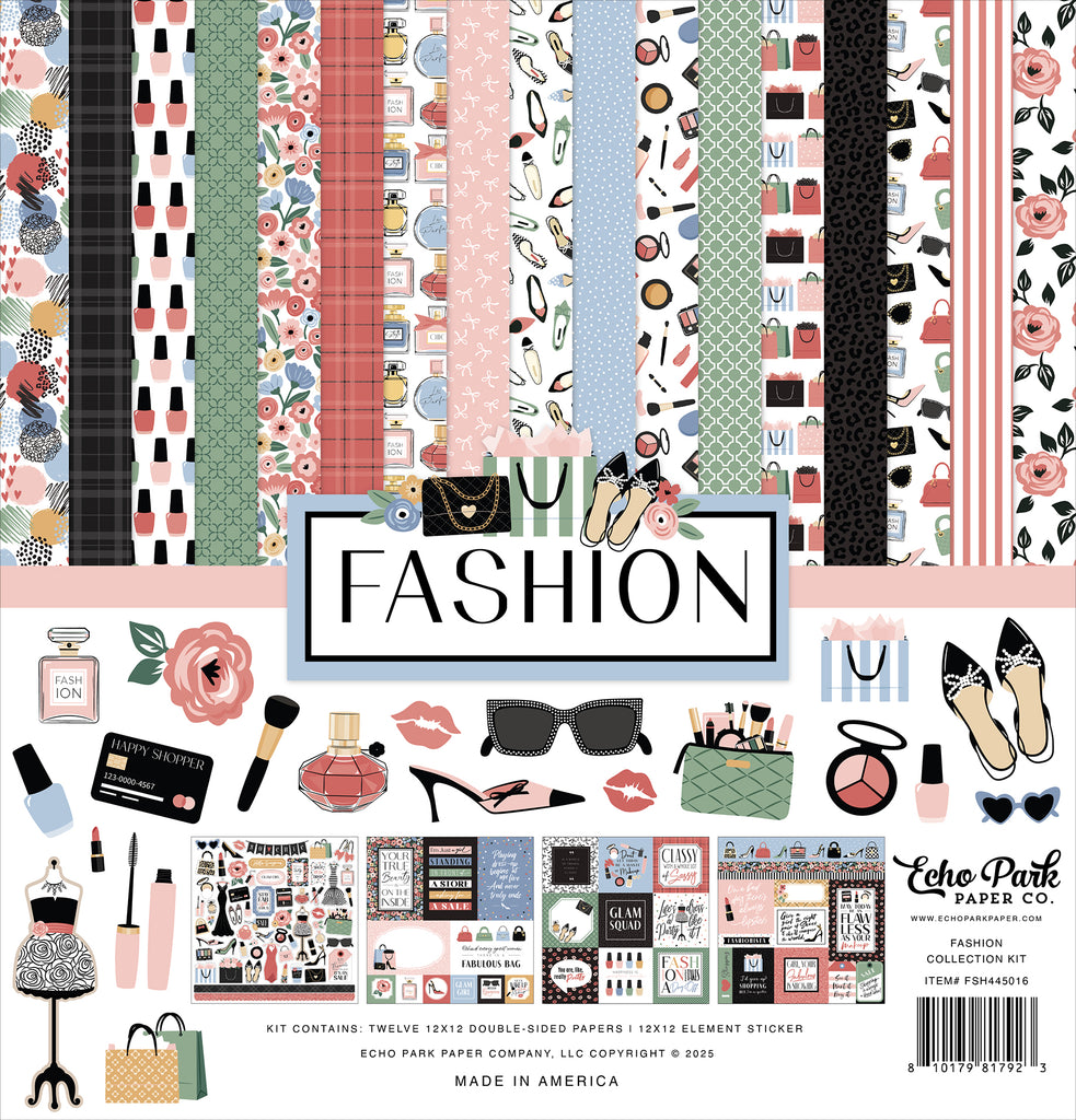 Álbum Kit de colección de moda (Fashion) , Echo Park