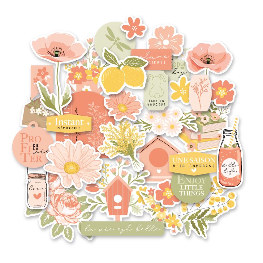 Die cuts FARANDOLE de marca Florileges Design
