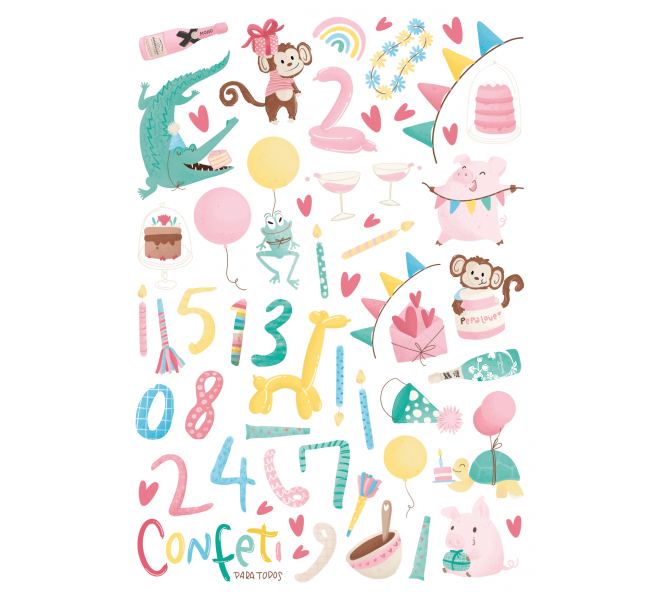 Die Cuts""Confeti", Sami Garra