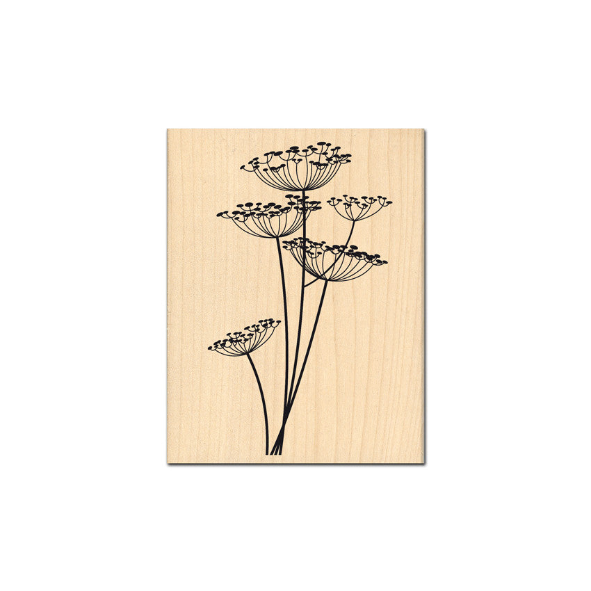 Sello de madera FLORES, de Marca  Florilèges Design.