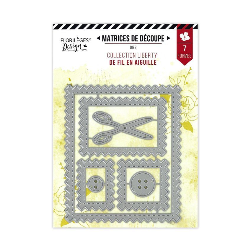 Troqueles de CUPONES DE ALTA COSTURA, de Marca  Florilèges Design.