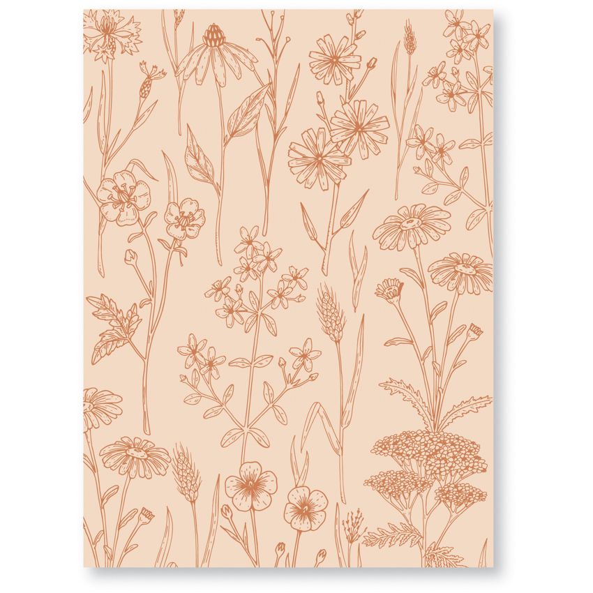 Carpeta de Embossing Flores Silvestre, de Marca  Florilèges Design.