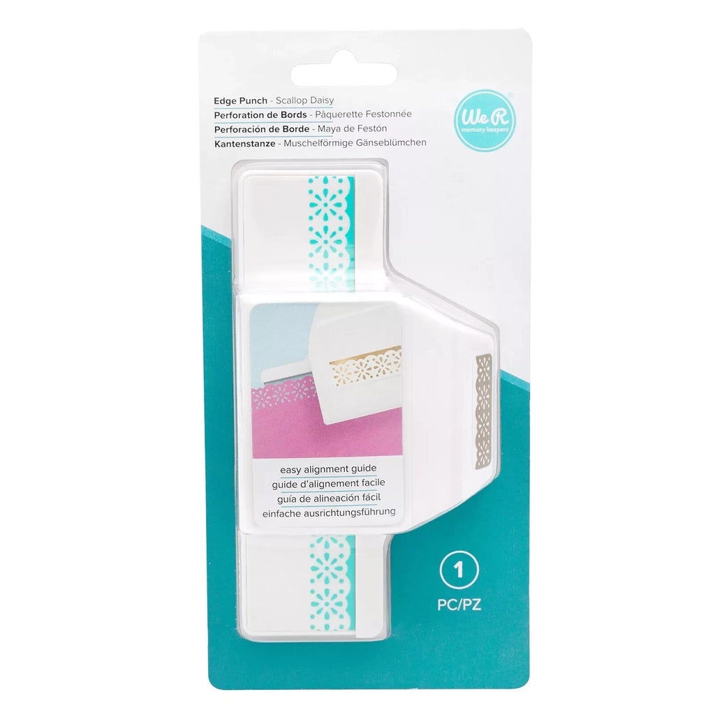 Perforadora de bordes Scallop Daisy, Festón