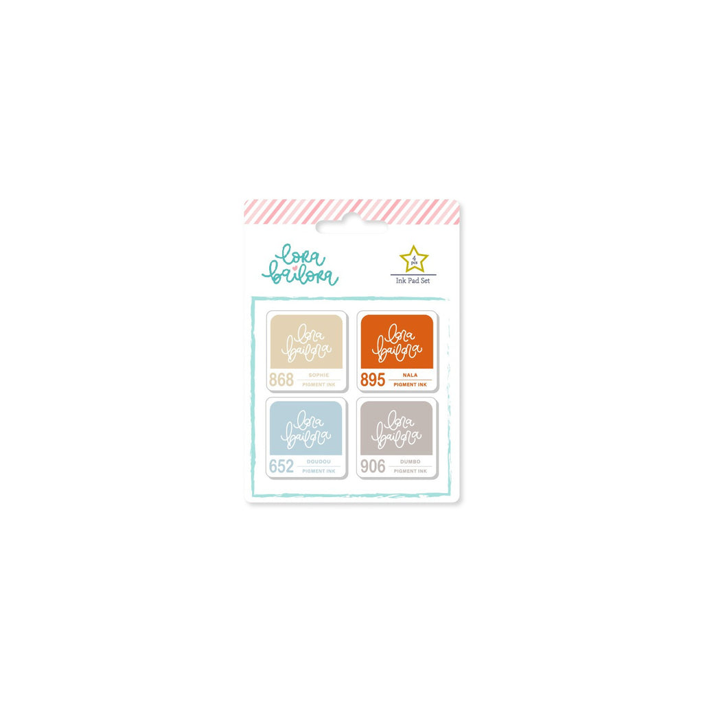 Set de 4 tintas de pigmento modelo BABY M