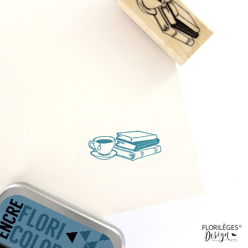 Sello de madera MODO ACOGEDOR, de Marca  Florilèges Design.