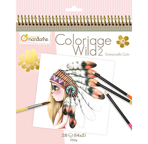 Libro para colorear Wild 2