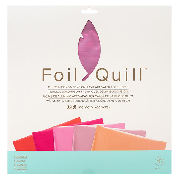 Kit Foil Flamingo 12x12" Foil Quill