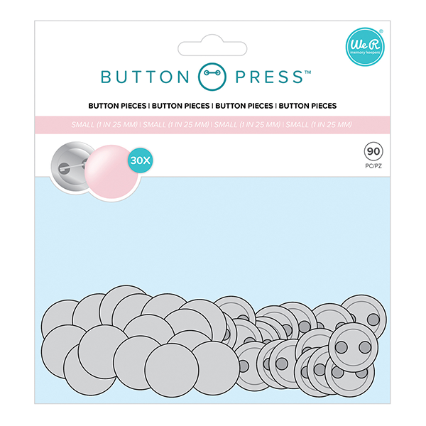 Chapas para Botones 25 mm We R Memory Keepers