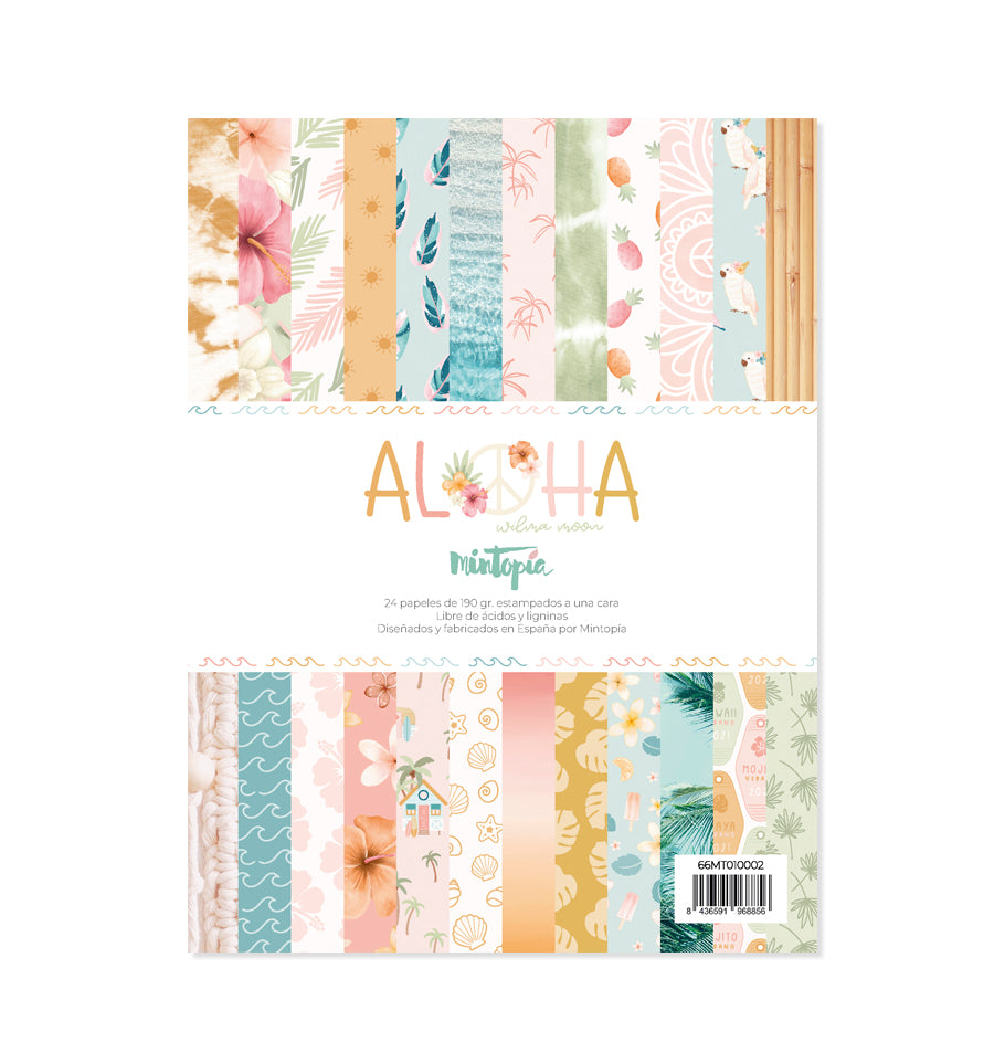 Álbum Aloha de Mintopía (15,25 cm x 20,3 cm)