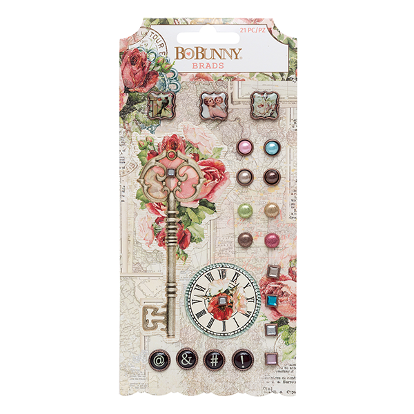 Sticker Brads Vintage