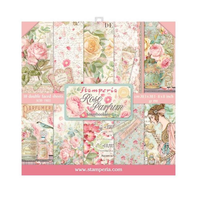 Álbum Rose Parfum de 20.3 X 20.3 cm.
